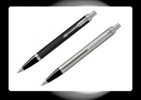 PARKER パーカー・IM CT ボールペン（マットブラック、ブラッシュドメタル） ￥2,805(税込)