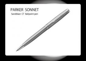 PARKER パーカー ソネットサンドブラストCT ボールペン（シルバー） ￥8,030(税込)