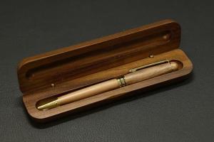 NEW 木製ケース入りボールペン