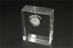 NKTRペーパーウェイトクリスタル時計（角） ￥3,300(税込)