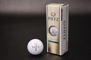 PHYZ（ファイズ）ゴルフボール2015：ホワイト3個入り ￥1,964(税込)