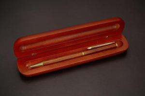 A30-02木製ボールペン403 木製ミニケース