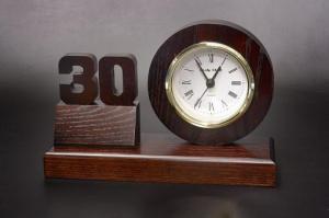 10〜90周年記念専用 木製周年記念時計194y-b【1706-s0808】