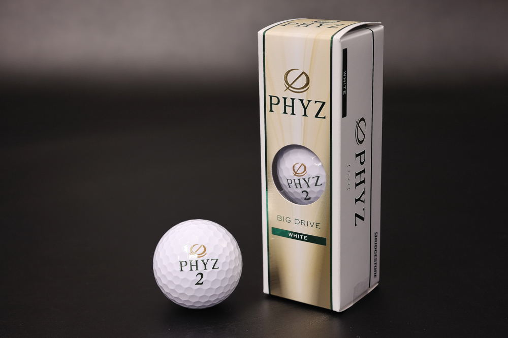 PHYZ（ファイズ）ゴルフボール2015：ホワイト3個入り【1520-s0584】